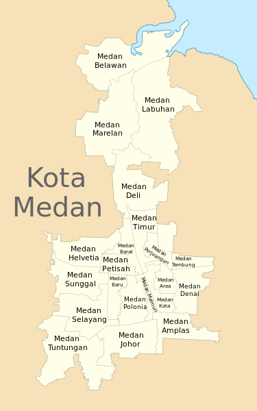 ملف:Peta Lokasi Kecamatan Kota Medan.svg