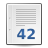 ملف:Text document with page number icon.svg