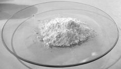 Powder of barium carbonate