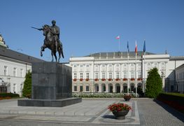 Presidential Palace, the seat of the Polish president