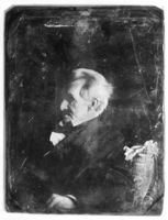 Daguerreotype of Andrew Jackson at age 77 or 78 (1844 or 1845).
