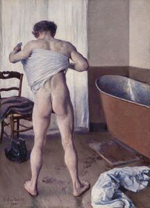 Gustave Caillebotte, Man at His Bath, 1884