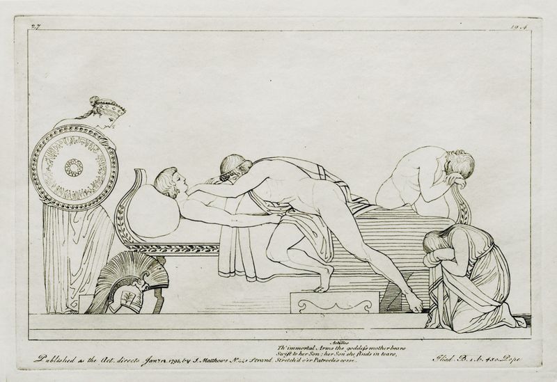 ملف:(27) Flaxman Ilias 1795, Zeichnung 1793, 189 x 284 mm.jpg