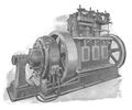 125 hp gas engine and dynamo