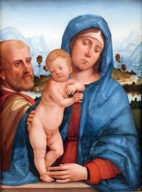 The Holy Family c. 1485, Berlin