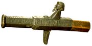 The Mörkö gun is another early Swedish firearm discovered by a fisherman in the Baltic Sea at the coast of Södermansland near Nynäs in 1828. It has been given a date of c. 1390.