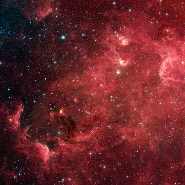 Infrared view of the nebula