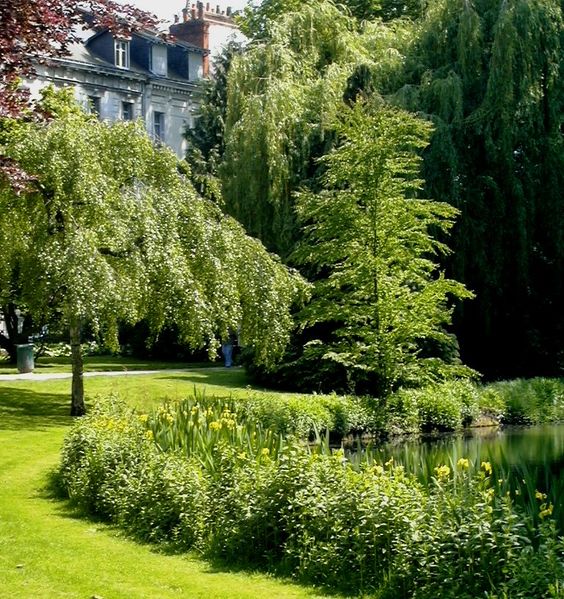 ملف:Public garden in Tours, France.jpg
