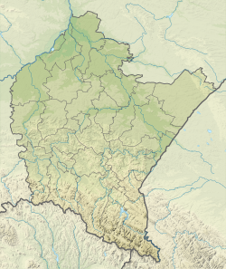 جشوف is located in Subcarpathian Voivodeship