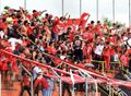 (Guarani: guavira "fruit bush") Club Deportivo Guabirá fans. The name of the club is one example of the impact the Guarani left in the Bolivian culture.