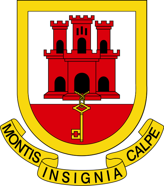 ملف:Coat of arms of Gibraltar1.svg