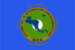 Flag of the Central American Integration System (SICA)
