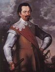 Catholic general Albrecht von Wallenstein (1583–1634), supreme commander of the armies of the Imperial Army during the Thirty Years War