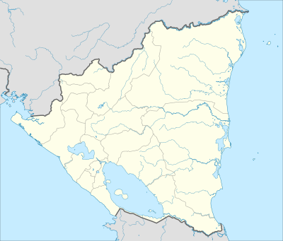 Location map Nicaragua