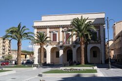 Palazzo Granducale in Livorno, the provincial seat.