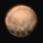 June 2015: Pluto image (color) from 18 million km away