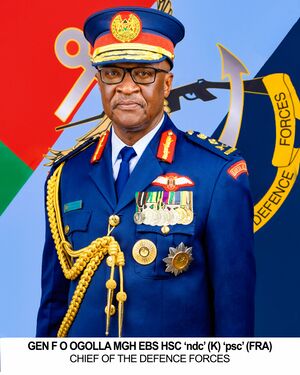 Late Major General Francis Omondi Ogolla