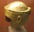 Golden helmet of Meskalamdug in the British Museum.jpg