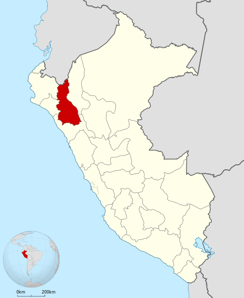 ملف:Peru - Cajamarca Department (locator map).svg