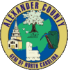 الختم الرسمي لـ Alexander County