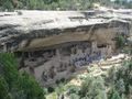 The Cliff Palace in Mesa Verde National Park in Colorado