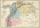 1821年の地図