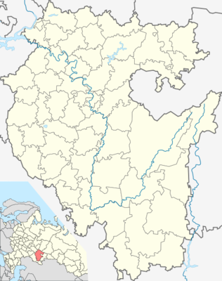 Location map Russia Bashkortostan