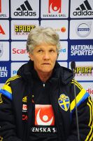 Pia Sundhage is a retired football player who post-retirement has worked as the football manager for the United States and Sweden national teams.