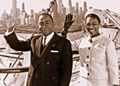 THE STEADY LEADER Félix Houphouët-Boigny, the prime minister of Ivory Coast, at the United Nations in 1959 with his wife, Marie-Thérèse. The next year, the former French colony became independent and Mr. Houphouët-Boigny became president. He led Ivory Coast for 33 years, with his country avoiding the volatility experienced by many other former colonies.