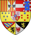 Charles' arms as the King of Naples and Sicily