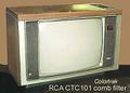RCA Colortrak TV set, using the CTC101 chassis, circa 1980
