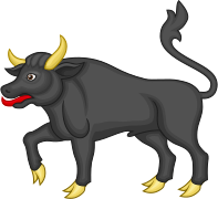 Black Bull of Clarence Badge of Edward IV.
