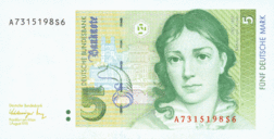 GIF of Series 4 of Deutsche Mark Banknotes.gif