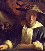 فتاة مع ناي (1665-1670)