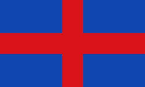 ملف:Flag of Oldenburg (St. George Cross).svg