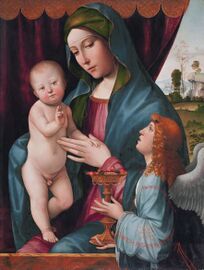 Madonna with Angel 1495-1500, Pittsburg