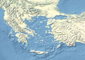 لامپساكوس is located in the Aegean Sea area