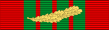 Croix de Guerre 1939-1945 ribbon - with Silver Gilt Palm.svg