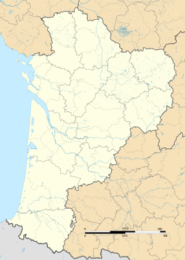 Angoulême is located in أكيتان الجديدة