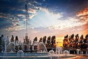 Fountain in Almaty