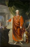 Johann Daniel Donat, Emperor Leopold II in the Regalia of the Golden Fleece (1806).png