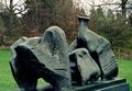 Three Piece Reclining figure No.1, (1961), Yorkshire Sculpture Park