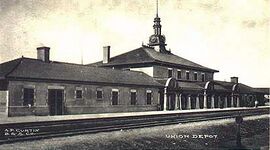 Union Depot (later Northern Pacific Depot) ca. 1904