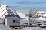 Mobile system at the SvalRak launch site at Ny-Ålesund, Norway (2003)