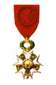 Current medal for the officer class, decorated with a rosette