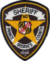 Patch of the Prince George's County Sheriff's Office (1989)