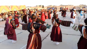 يوم الأم في جيزاو، مرزق، ليبيا.