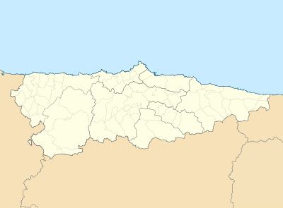 Location map Spain Asturias