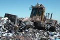 Landfill compactor (tamping tip)
