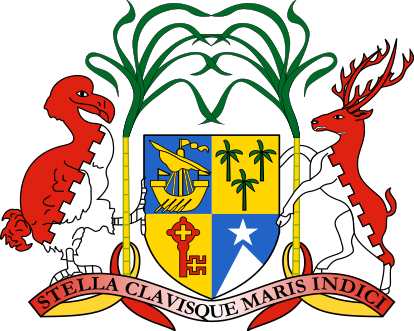 ملف:Coat of arms of Mauritius.svg
